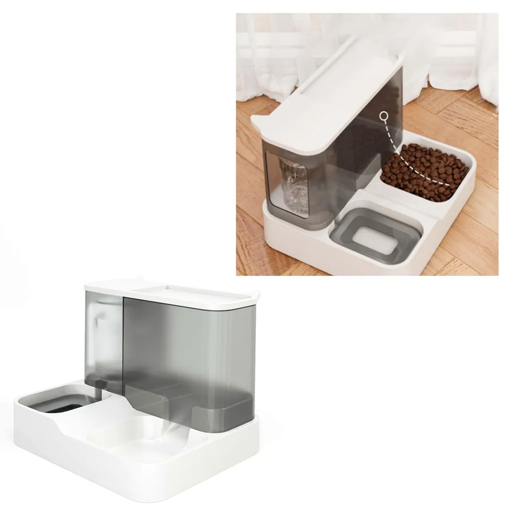 Solution anti-oubli : distributeur eau et croquettes pour animaux domestiques