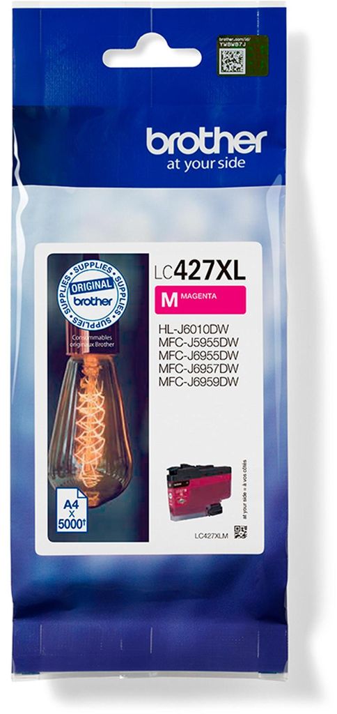 Original Brother Tintenpatrone LC-427XLM Magenta für ca. Produktbild 
