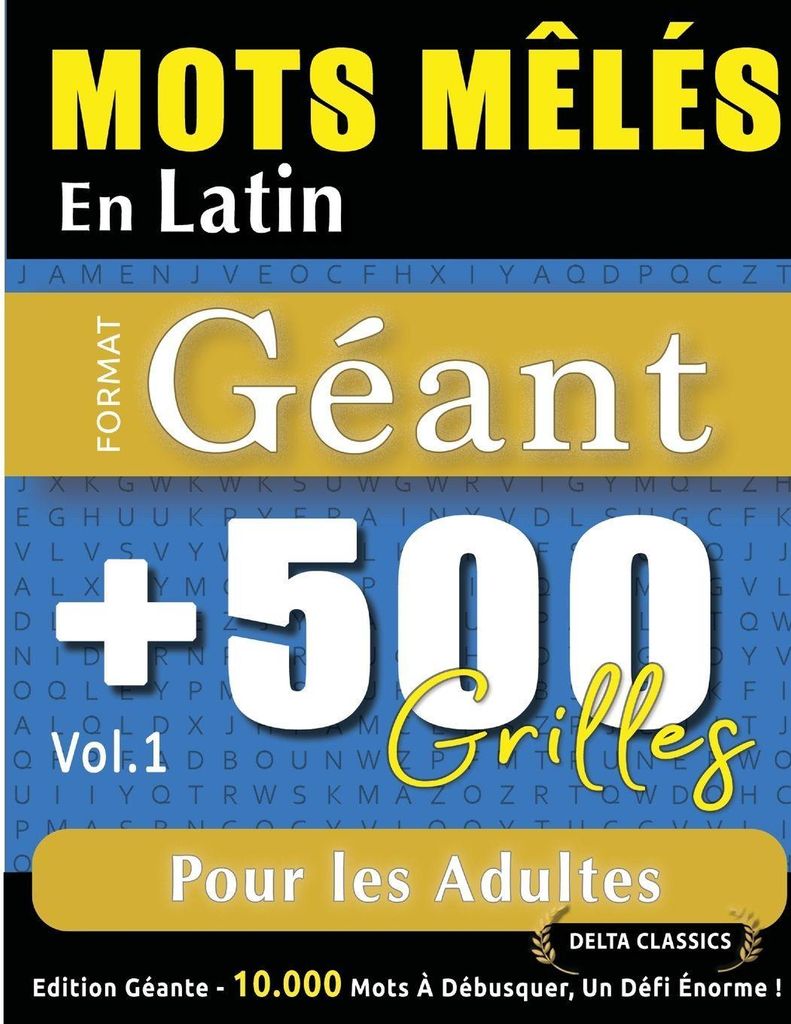 Mots Mêlés En Latin Format Géant