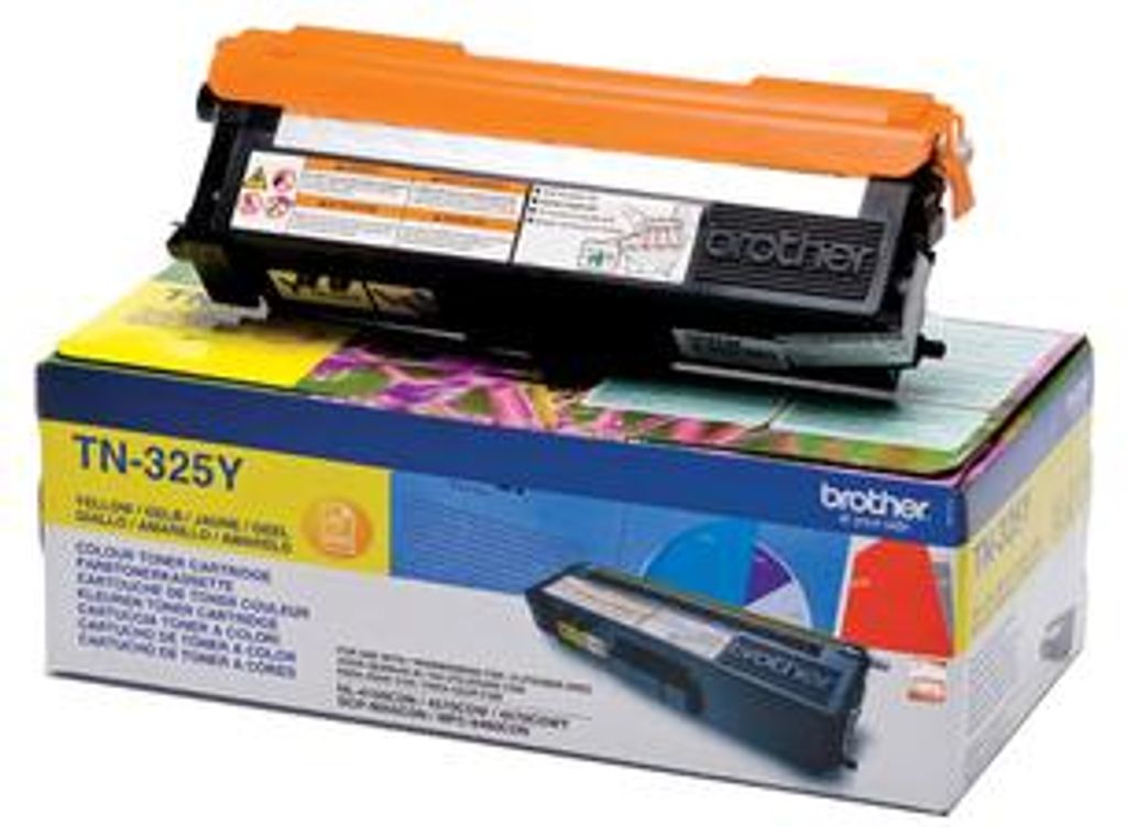 Brother TN-325Y, 3500 Seiten, Gelb, 1 Stück(e) Produktbild 