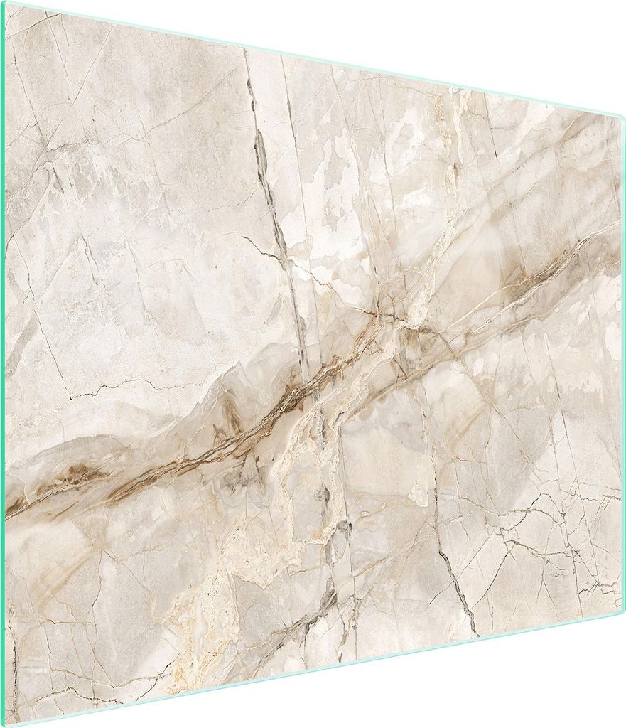 Glasschneidebrett 52x30 Marmor