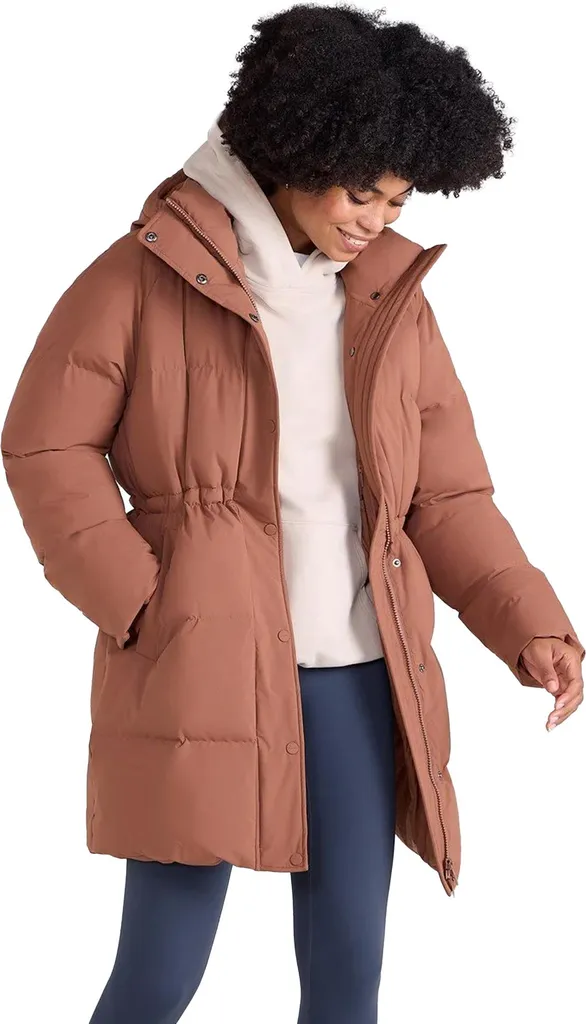 Animal Maggie Waisted Coat Ruggine | Giacca Tecnica Donna Termica - 3