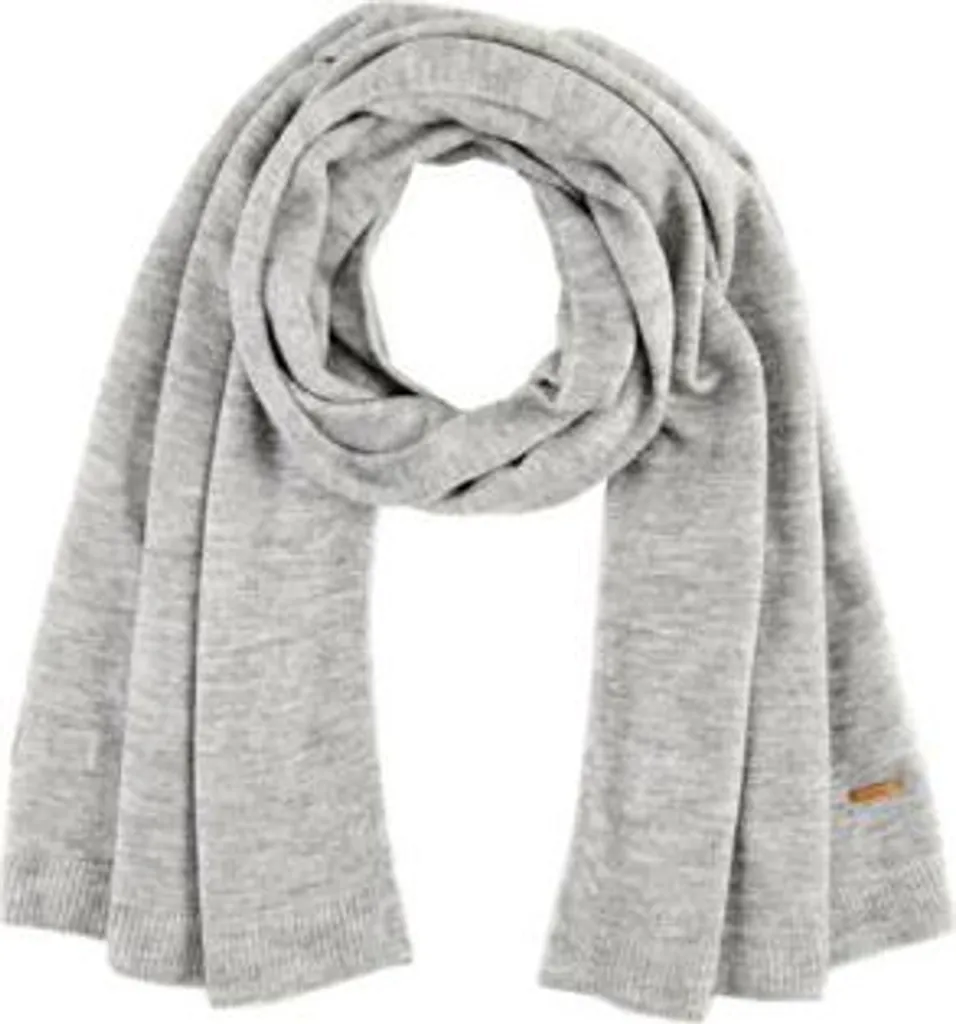 Écharpe grise adulte anti-irritation, foulard doux pour cou sensible