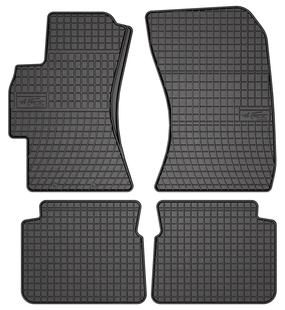 Gummi-Fußmatten für Subaru Forester IV 2013-2018 (SUV) – Produktbild 