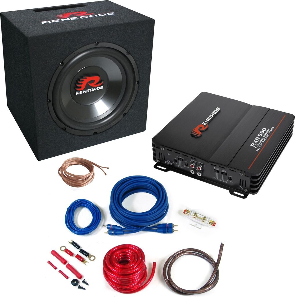 Renegate RBK550XL Basskit mit Verstärker + Produktbild 
