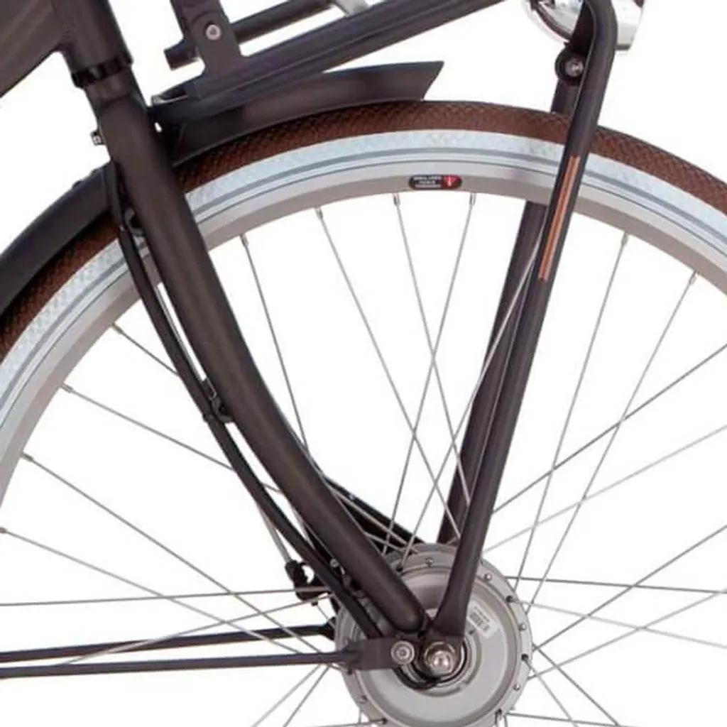 Fourche vélo rigide Cortina E-U4 D FM Gris Mat - Pièce détachée
