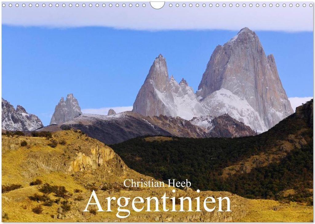 Argentinien Christian Heeb (Wandkalender 2026 DIN A3 quer), CALVENDO Monatskalender