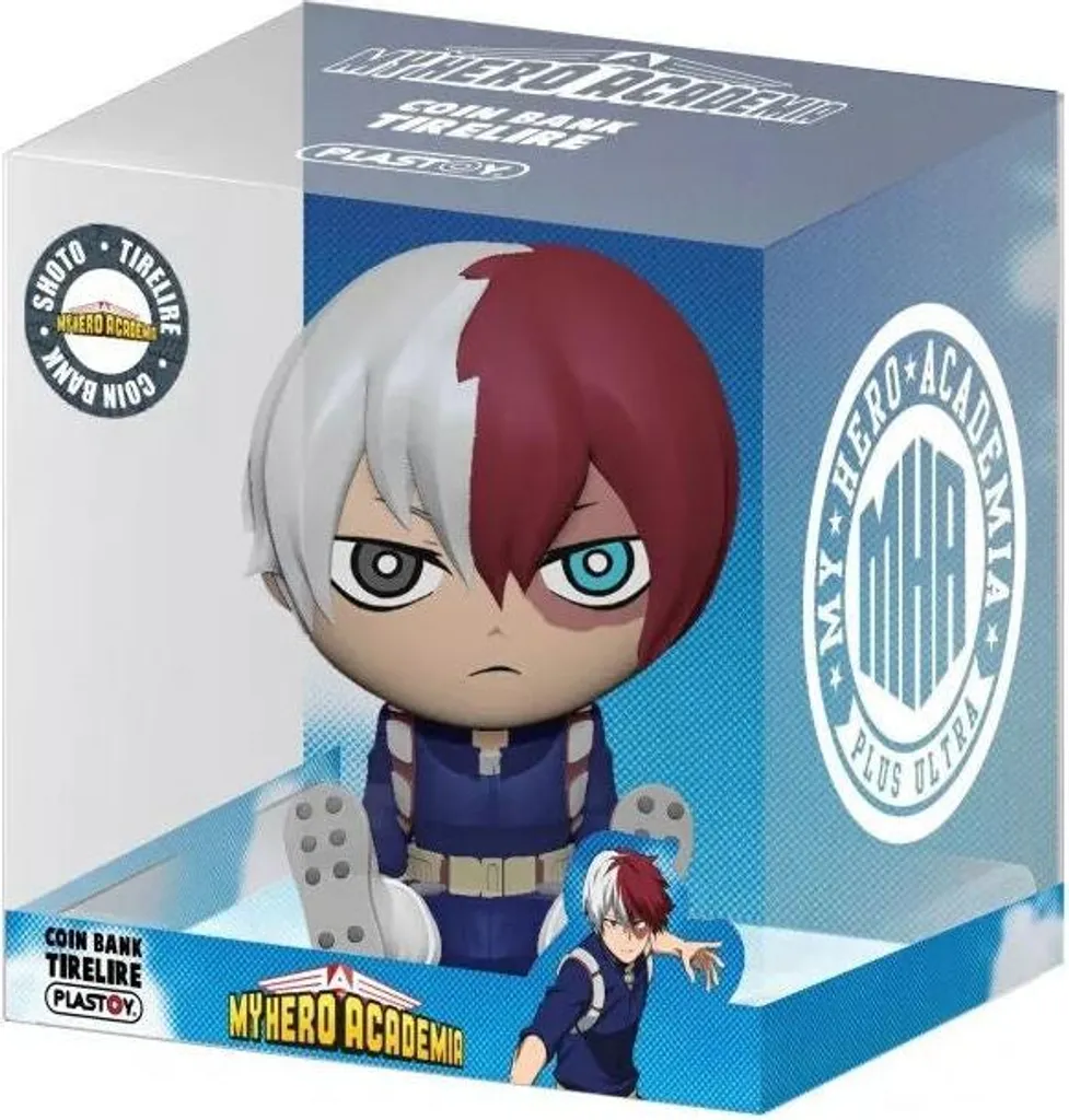 Tirelire Shoto Todoroki My Hero Academia 18 cm incassable et déco