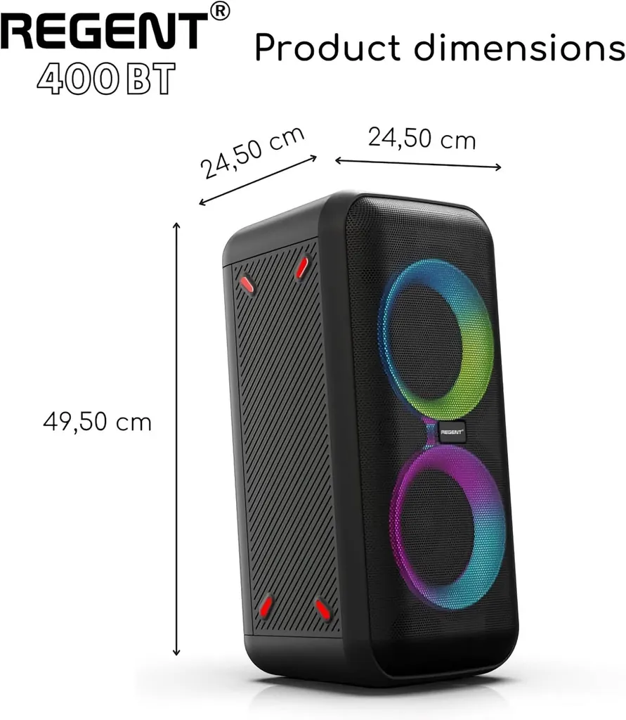 Système Audio Bluetooth 60W Puissant Ferguson pour un Son Net sans Distorsion