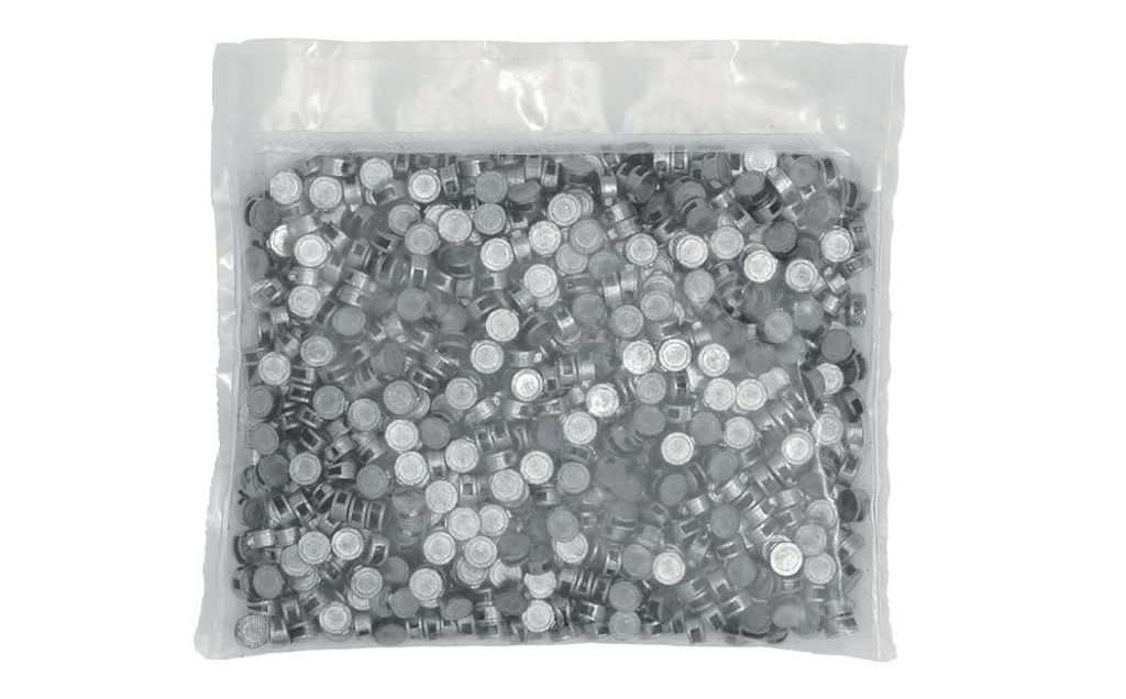 Bleiplombe Plomben-Ø 8mm rd.o.Draht 850St./kg 1kg/VE
