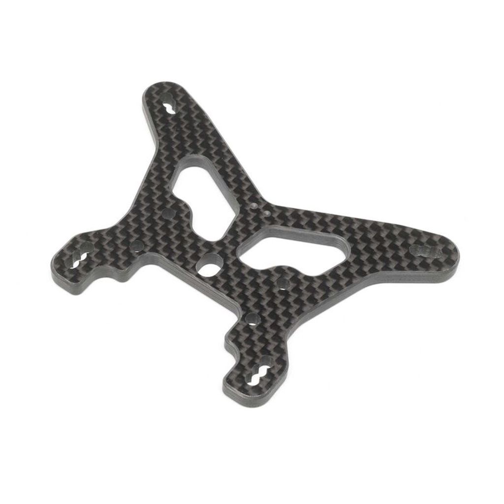 Losi Carbon Rear Shock Tower, V2: 22X-4