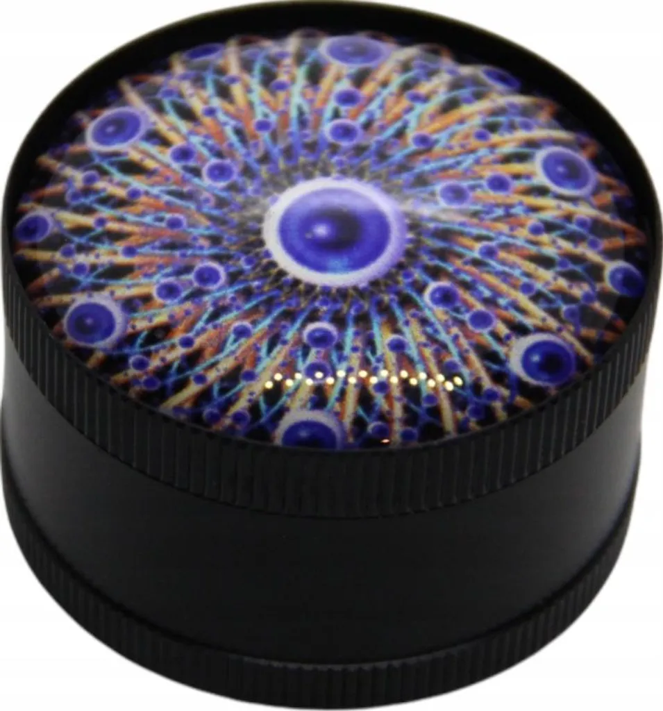 Grinder da Viaggio in Metallo 5cm - 3 Parti per un'Esperienza Unica
