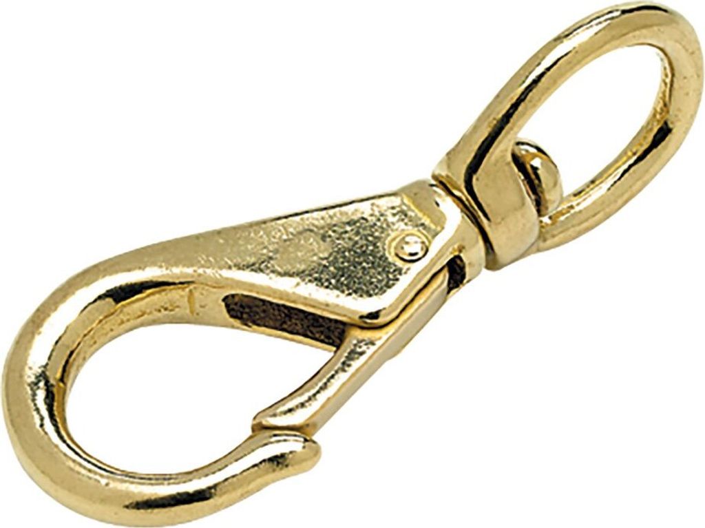 Seachoice Drehbarer Karabinerhaken Golden 82.55 mm Golden 82.55 mm