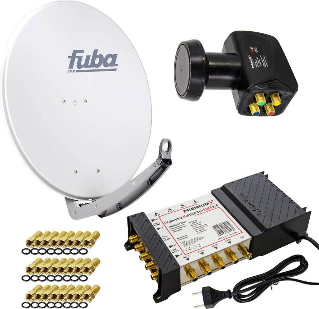 PremiumX Satelliten-Komplettanlage Fuba DAA 780 G Antenne Produktbild 