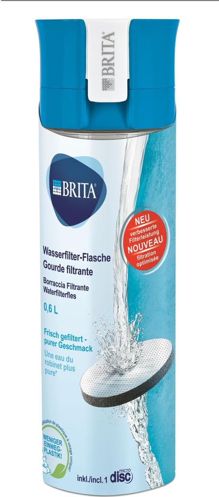 Brita Wasserfilter-Flasche Blau - Wasserflasche, Produktbild 