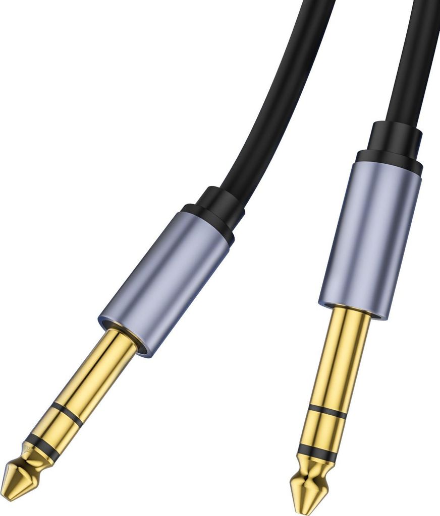 INF 6.5mm auf 6.5mm Mono Audiokabel, Geschirmt, für Instrumente, 1/2/3/5M 5 m