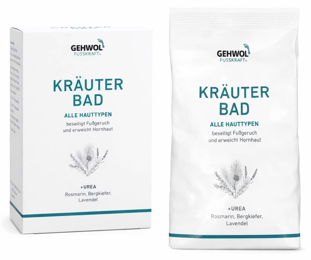 GEHWOL FUSSKRAFT Kräuterbad Fußpflegebad gegen Hornhaut 250 g