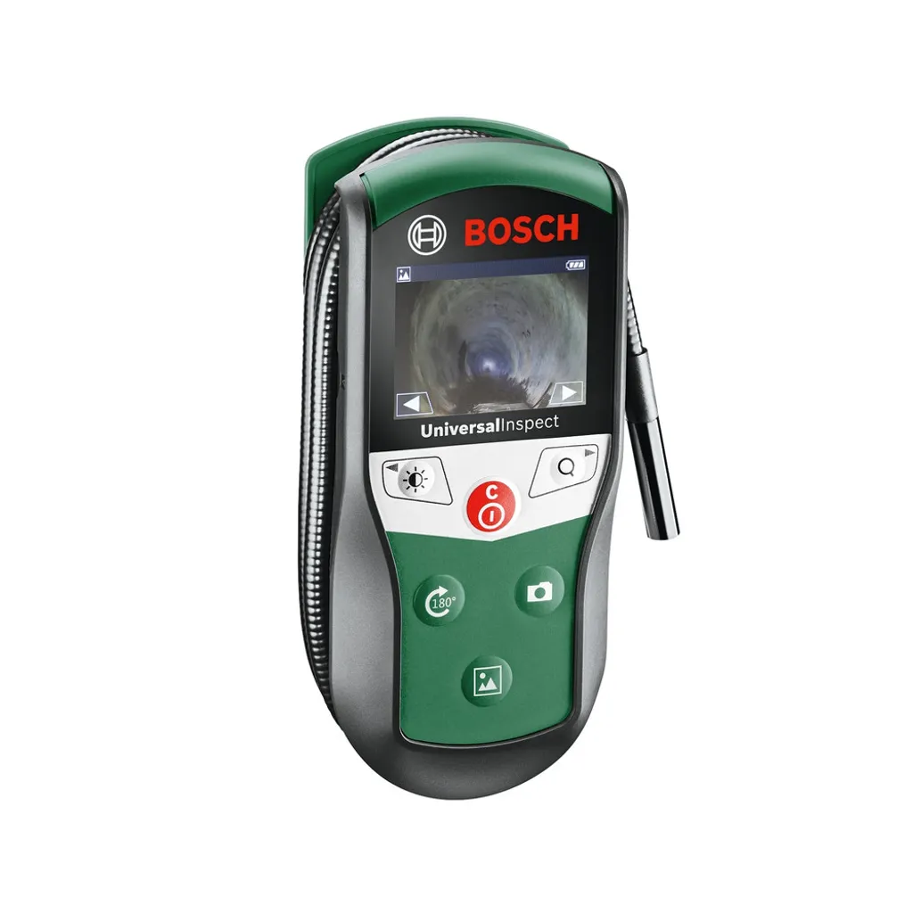Bosch Caméra d'inspection avec vidéoscope 95cm et tête de 8mm - Noir
