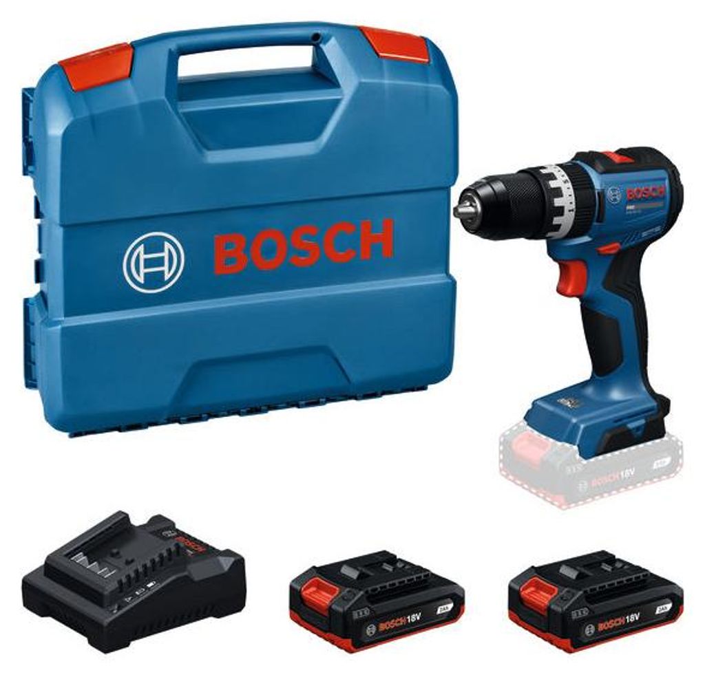 Akku-Schlagbohrschrauber GSB18V-52, 2 x Akku GBA 18V 2.0Ah Produktbild 