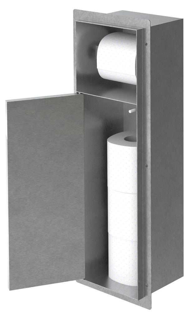 Modulo da incasso in acciaio inossidabile per portarotolo e Immagine del prodotto 