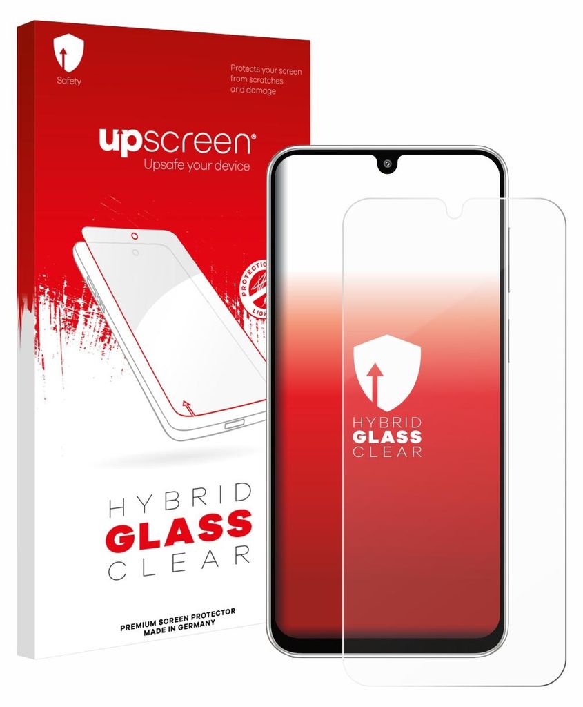 upscreen Schutzglas für Samsung Galaxy M36 Schutzfolie Panzer Folie Glas Display Schutz klar