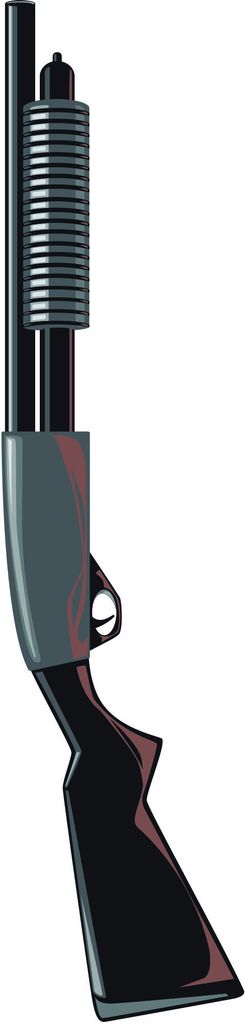 Kiwistar Pumpgun Mehrfarbig WANDTATTOO 120 x 29cm - Dekoration für Kinderzimmer Schlafzimmer Wohnzimmer Küche Badezimmer