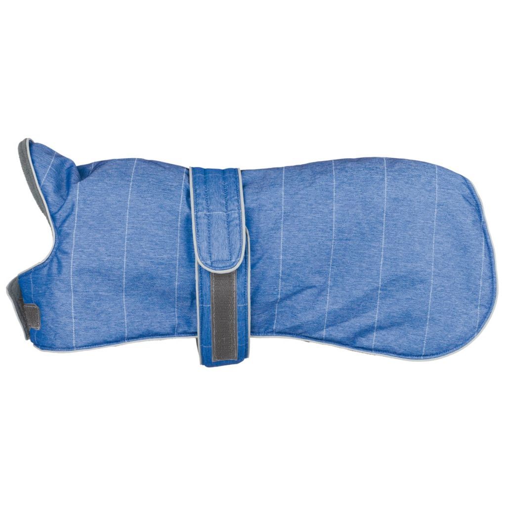 TRIXIE Wintermantel für Hunde Belfort Größe XS 25 cm Blau 67860