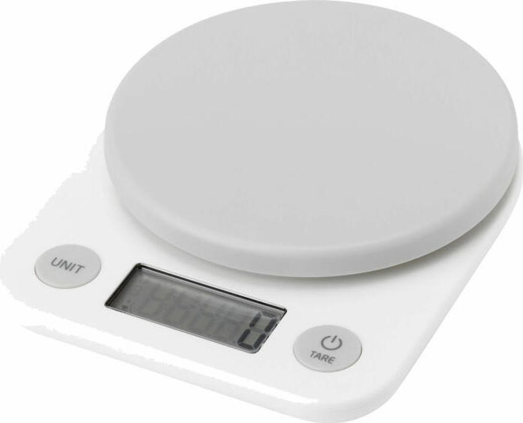 Rig-Tig Küchenwaage Foodie, Grammwaage, Waage, PP-Kunststoff, White, Z00609