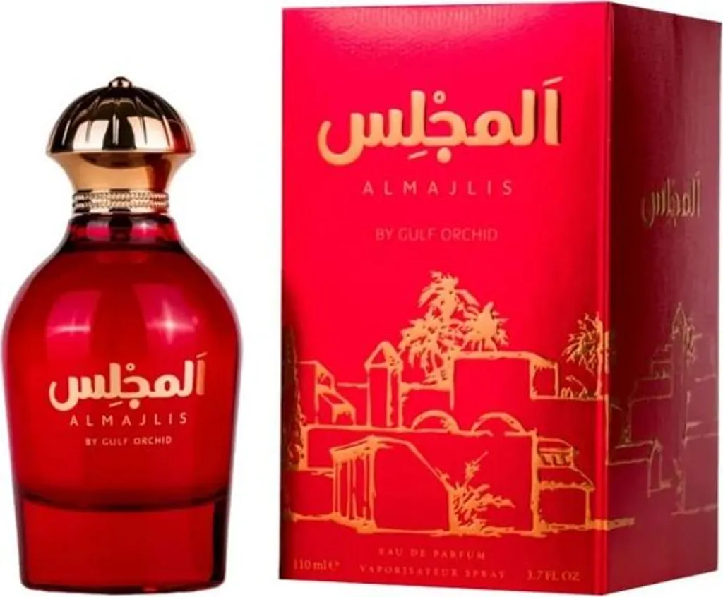 Almajlis Parfum 110ml - Spray Sillage Oriental et Tenue Longue Durée 24h