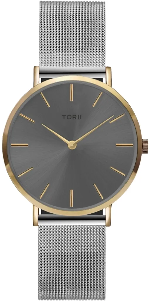 Montre femme TORII argentée confortable et durable - Style classique