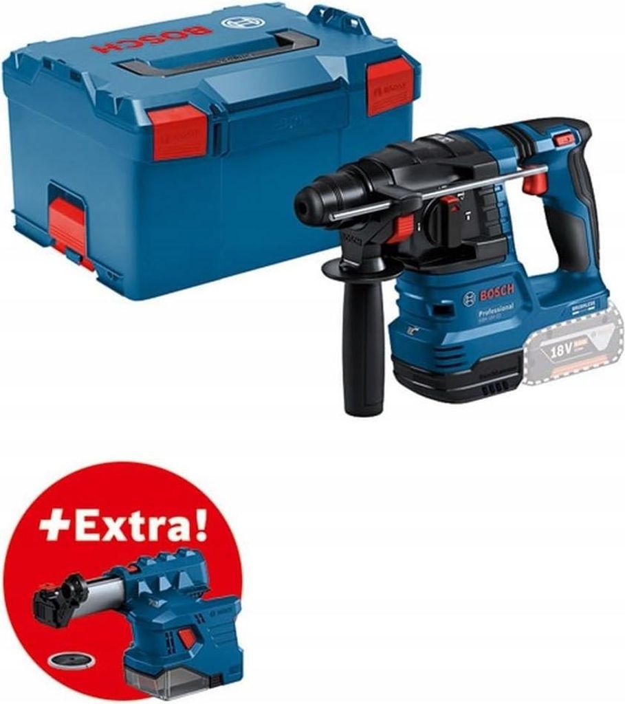 Bosch GBH 18V-22 PROFESSIONAL, SDS Plus, 2,2 cm, 1050 RPM, Zdjęcie produktu 