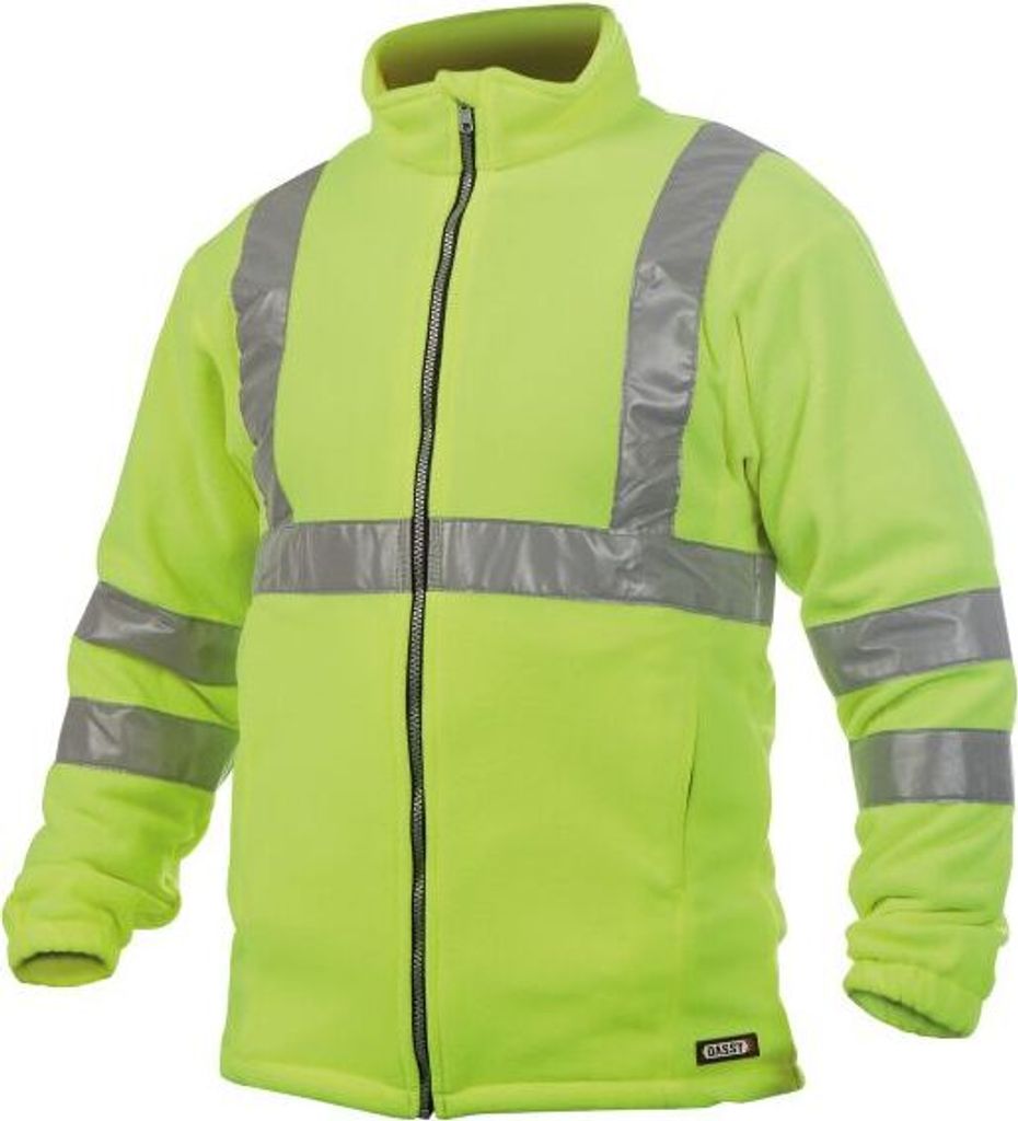 Dassy Warnschutz Fleecejacke Kaluga Gr. 4XL gelb