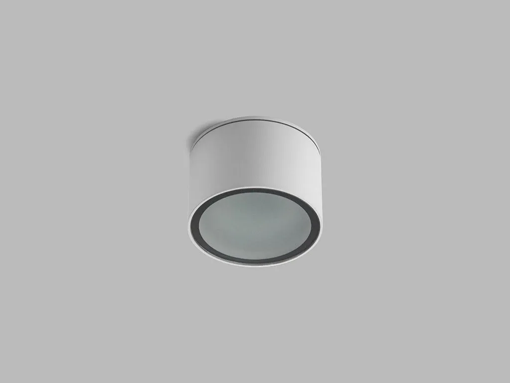 Luminaire Plafonnier LED Rond MEDO IP54 Blanc pour Salle de Bain et Salon