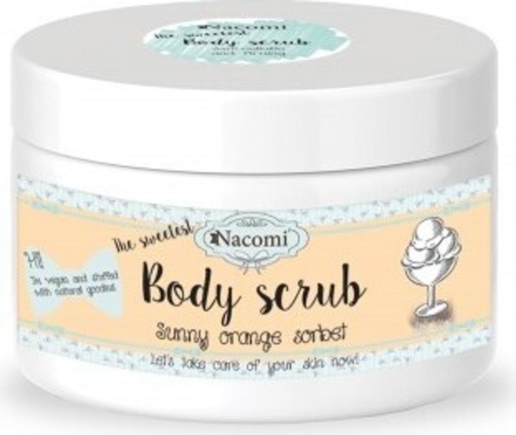 Nacomi Body Scrub Orange Sorbet 125g