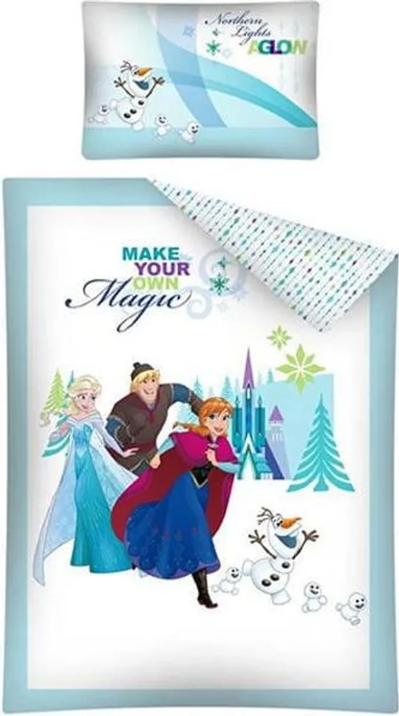 Housse de couette enfant Frozen 100x135 idéale pour lit de bébé