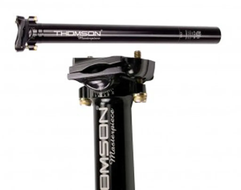 Tige de Selle Masterpiece Thomson Noire en Aluminium CNC 30.9 x 350mm