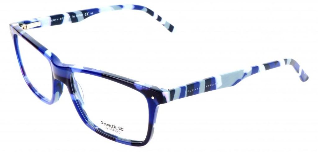 Seventh Street S 194/N Blue camouflage 51/15/135 Uni Brillen