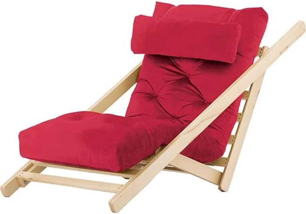 Fauteuil Nappa dossier réglable Velluto 7 et pieds finition chêne massif
