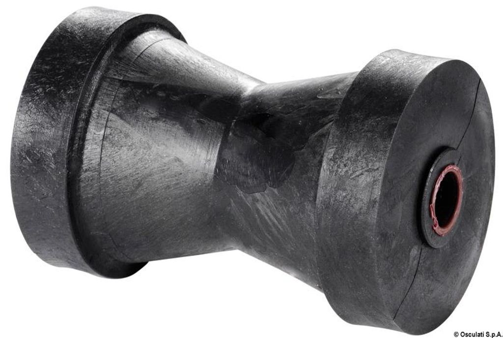 Rullo medio, nero 130 mm , 1 pezzo Immagine del prodotto 