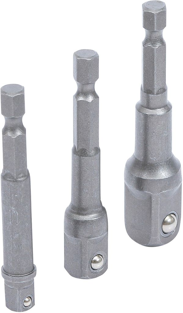 KRAFTMANN 8204 Jeu d'adaptateurs pour perceuses, 6,3 (1/4) Image du produit 