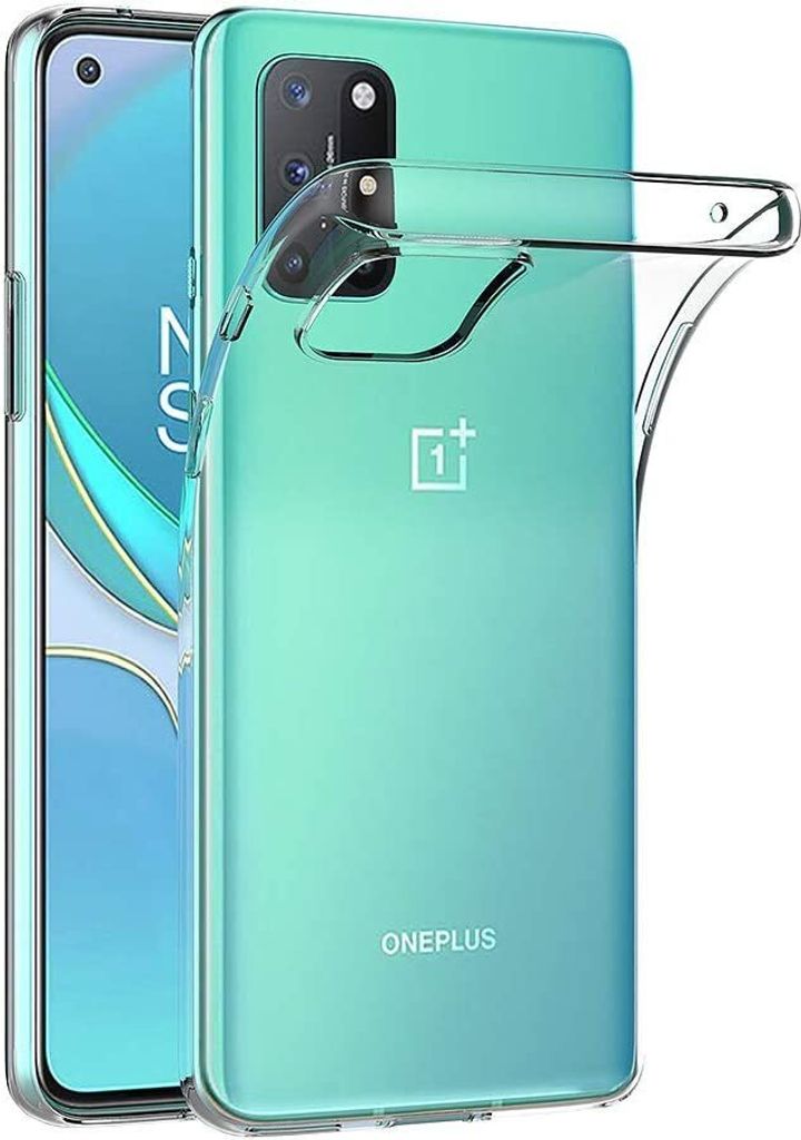 OnePlus 8T Hülle, Ultra Dünn Crystal Transparent Soft TPU Case Schutzhülle für OnePlus 8T