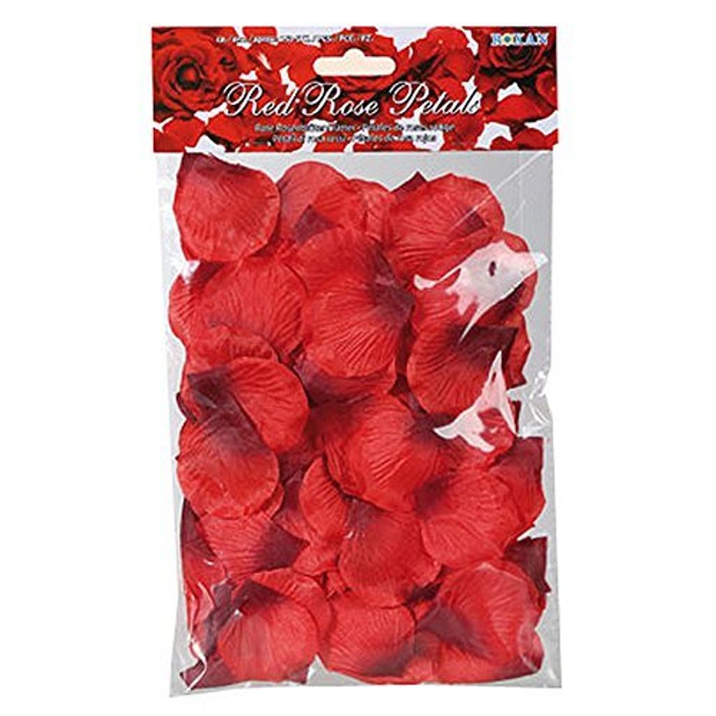 Knstliche Rosenbltter rot 150 Stck
