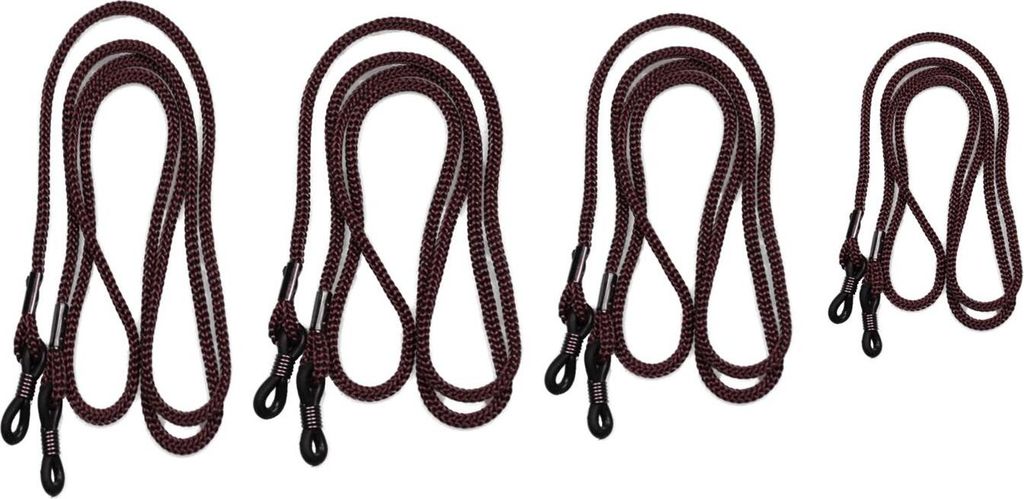 Cordon pour lunettes – lot de 4 pièces, brun Image du produit 