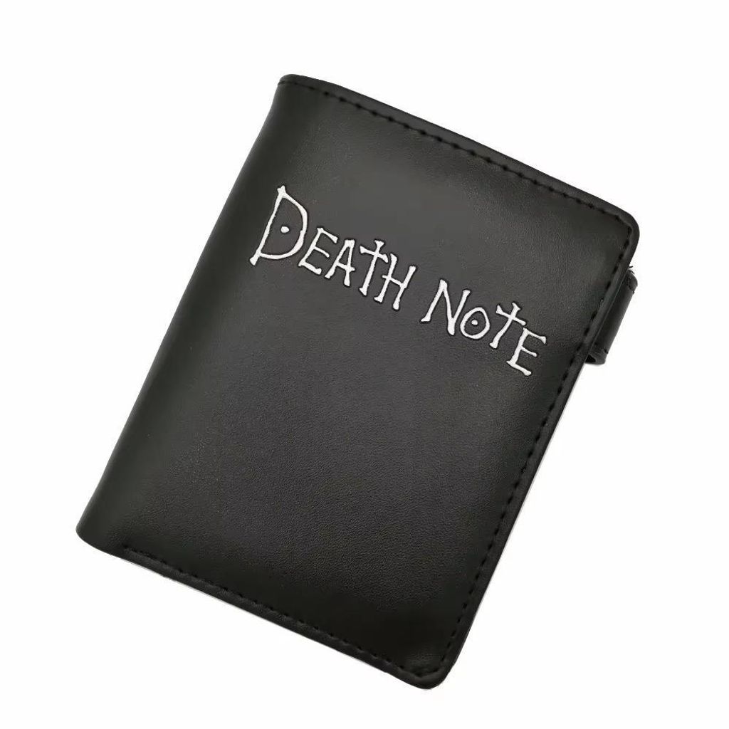 Death Note Geldbeutel schwarz, Anime Portemonnaie mit Produktbild 