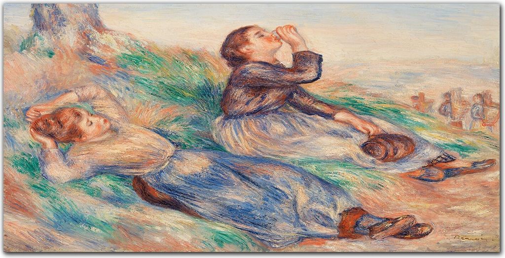 Coloray Küchenrückwand 100x50 Spritzschutz aus Glas - Wiese