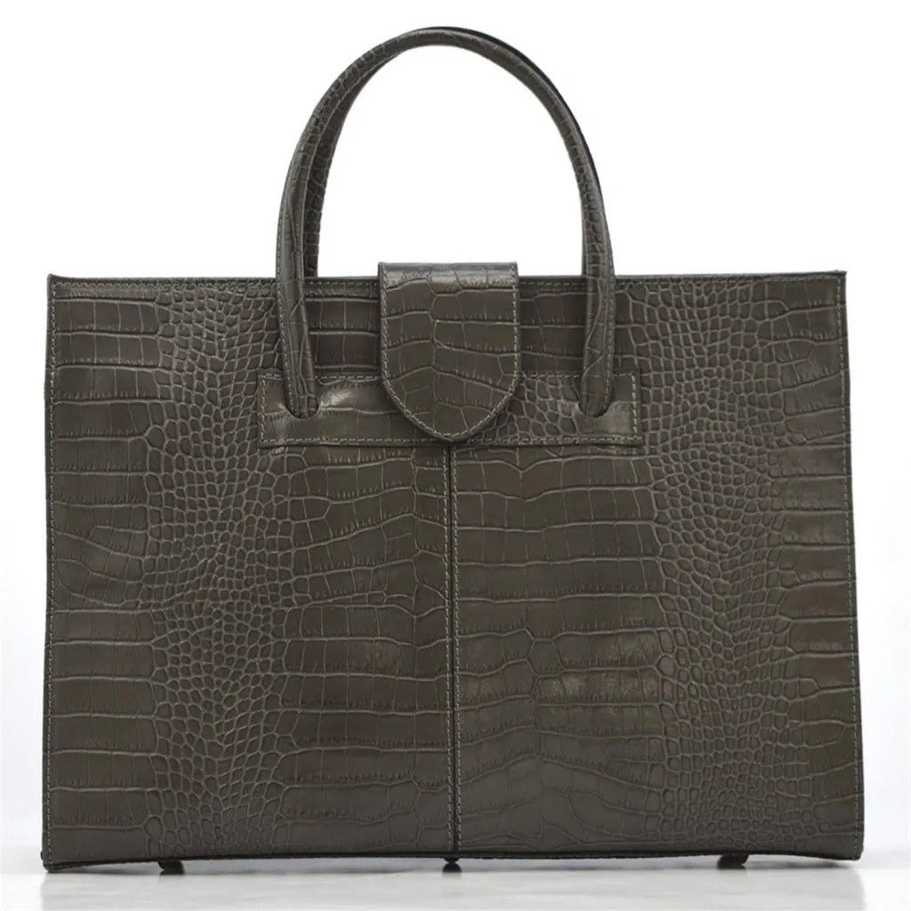 Sac à main en cuir véritable porté épaule - Maroquinerie Vera Pelle