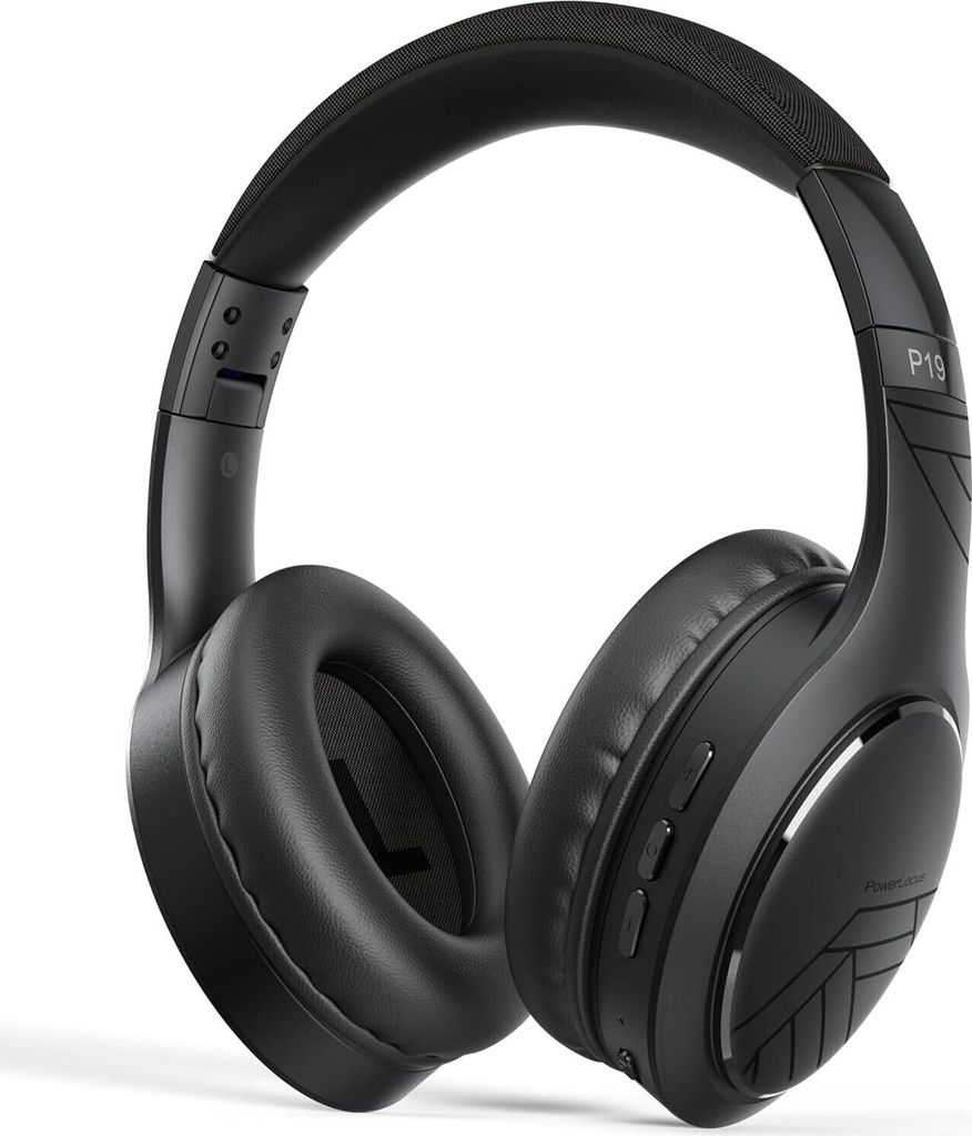 Bluetooth Kopfhörer, Bluetooth Kopfhörer Over Ear, Kabellose Kopfhörer, 70std. Spielzeit, Hi-Fi Tiefe Bässe Faltbar Headset mit Mikrofon iPad/H...