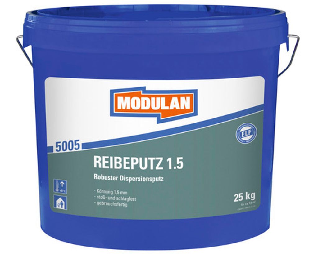 MODULAN 5005 Reibeputz 1.5 mm weiß 25 kg Produktbild 