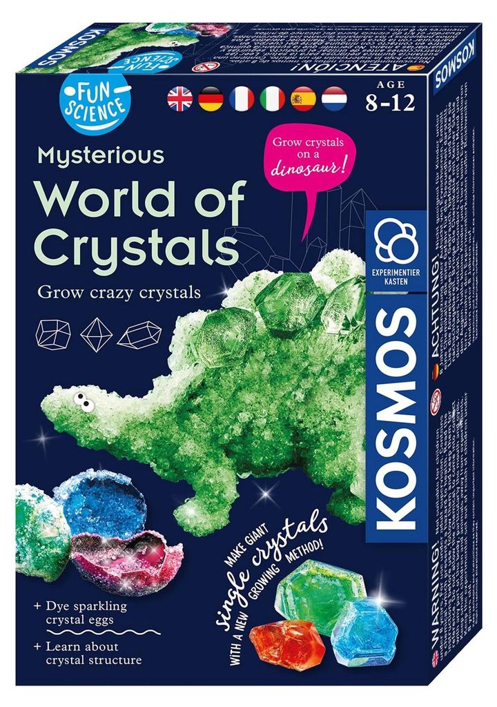 Kosmos Fun Science World of Crystals, Geologia, 8 lat(a), Zdjęcie produktu 