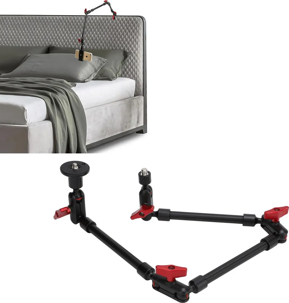 Caméra de bureau monture 360 modèle 31 pour microphone LED et téléphone